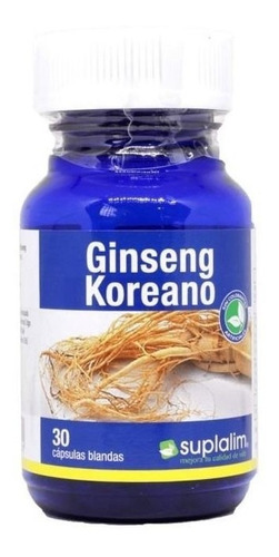 Ginseng Koreano X30 Caps.bdas. (suplalim)