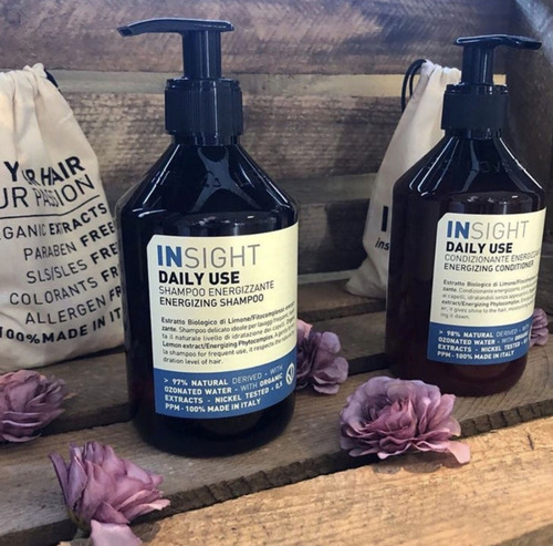 Insight Daily Use Shampoo & Acond 400 & Trat S/enjuague 150m