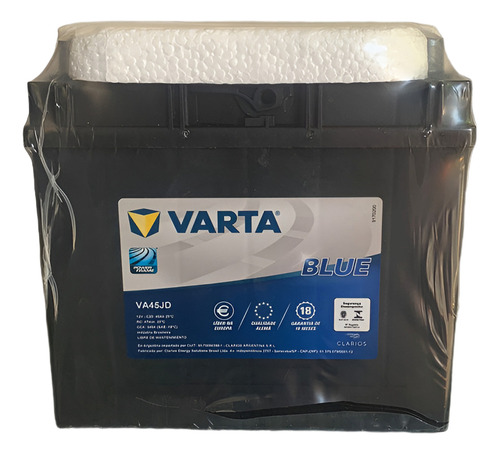 Bateria Auto Varta Blue Va45jd 12v 45ah