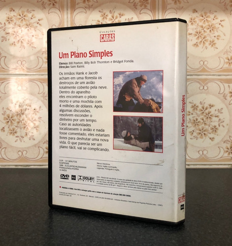 Dvd Um Plano Simples - Sam Raimi / Billy Bob Thornton