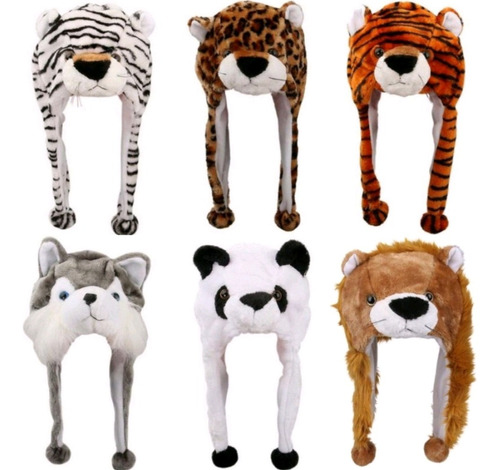 Touca Infantil Bichinhos Gorro De Criança Animais Juvenil 