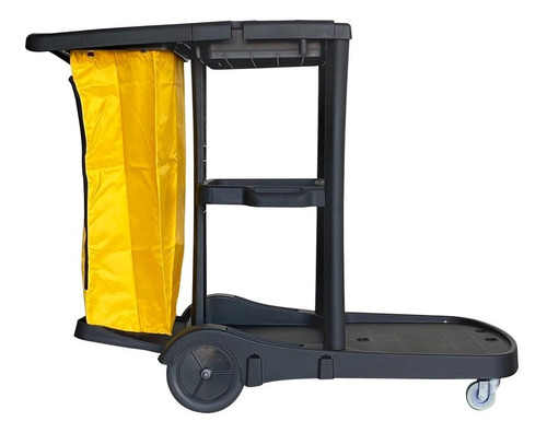 Carrito Multifuncional Plus Negro Con Bolsa