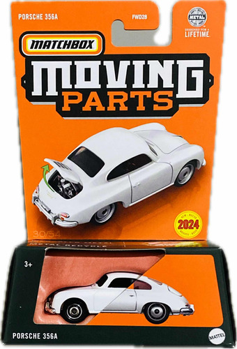 Matchbox Moving Parts Porsche 356a Blanco 30/54 | Nuevo 2024