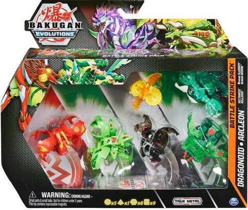 Bakugan: Evolutions Dragonoid Arkleon Battle Strike Pack