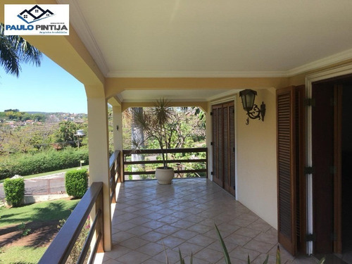 Chácara No Mosteiro De Itaici Com 6 Suítes, Piscina, Sauna. 1.000m De Construção Em Terreno De 5.000m - Ch00387 - 34143929
