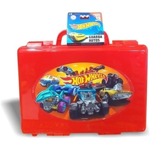 Valija Exhibidora Para 15 Autos - Hot Wheels Faydi Hw0001