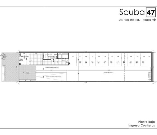 Imagen 12 de 12 de Venta Dpto 2 Dor Con Cochera En Construcción, Av. Pellegrini 1267 - Gazze