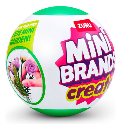 Bola Mini Brands Con 5 Sorpresas Serie Botánica De Zuru