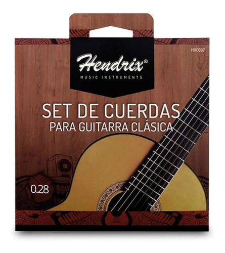 Set De 10 Cuerdas Para Guitarra Clasica