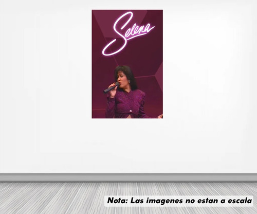 Vinil Sticker Pared 40cm Lado Selena Quintanilla Modld0067