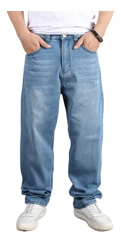 Pantalones vaqueros hombre anchos sale