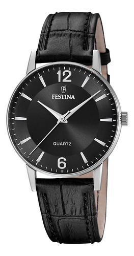 Reloj F20690/4 Festina Negro Hombre Correa Clasico
