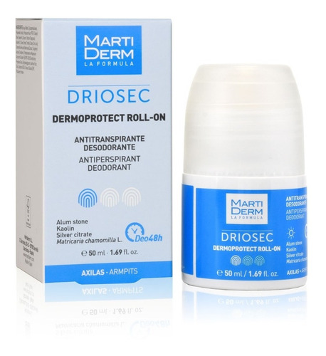 Desodorante Roll On Martiderm Driosec Todo Tipo De Piel 50ml