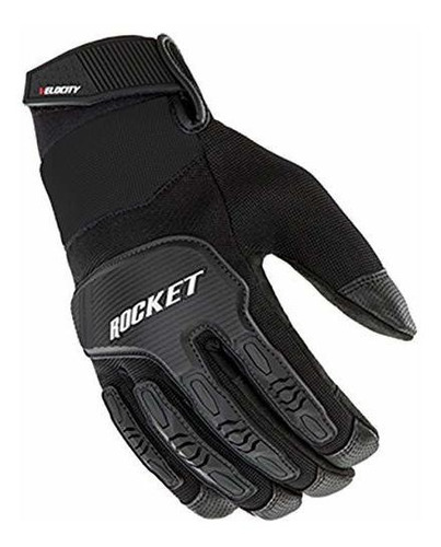 Joe Rocket - Guantes Textiles Negros Velocity ***** Para Hom