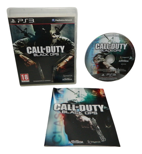 Call Of Duty Black Ops Original Midia Ps3 - Loja Fisica Rj