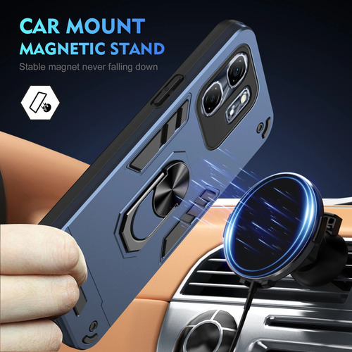 Funda Para Infinix Hot 50i Smart 9 Valiente Cambiante+mica