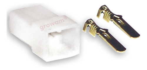 Conector Fastin Faston 2 Vías Macho O Hembra X 10