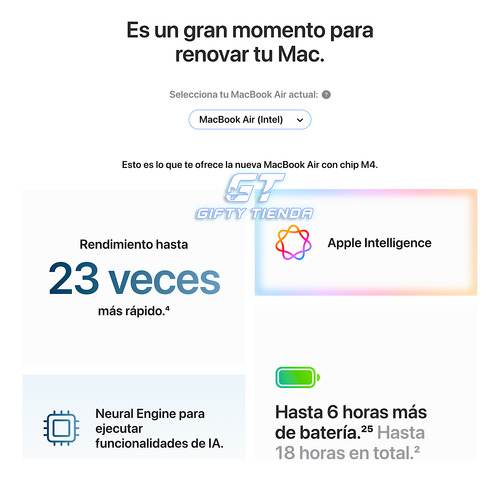 Macbook Air 13 M4 2025 (256 Gb) 16 Gb Ram - Nuevo Sellado Blanco Estelar