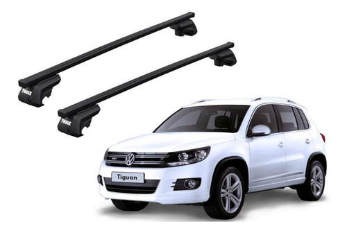 Barras Thule Volkswagen Tiguan 16-22 Re / Squarebar Evo