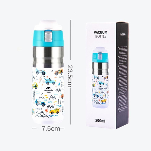 Termo De Acero Inoxidable Vaso Termico Tapa Seguridad 500ml