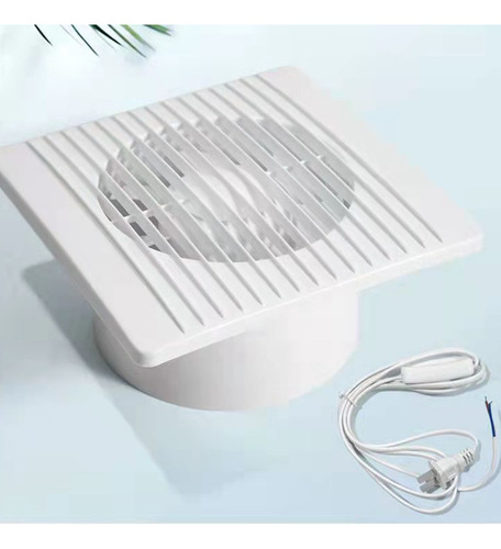 Extractor De Cocina De Baño De Turbina Blanca De 4 Pulgadas