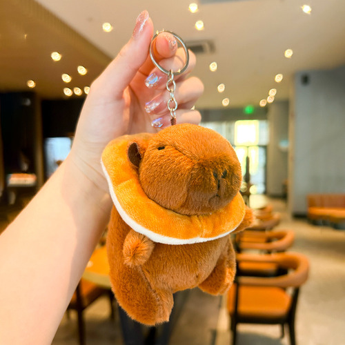 Llavero Op New Con Diseño De Capivara De Felpa, Funda, Colga
