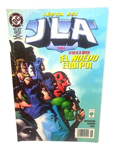 Comic La Liga De La Justicia El Nuevo Equipo Tomo 6