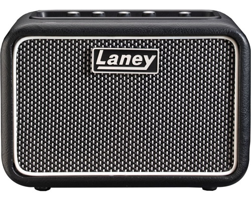 Mini Amplificador Para Guitarra Laney Mini-st-super Negro2x3