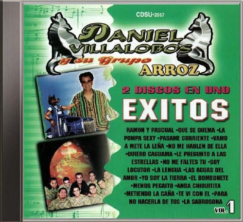 Daniel Villalobos - 2 Discos En Uno Éxitos Vol.1 Cd