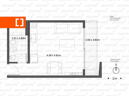 Venta De Apartamento Obra Construcción Monoambiente En Buceo, More Buceo Unidad 209
