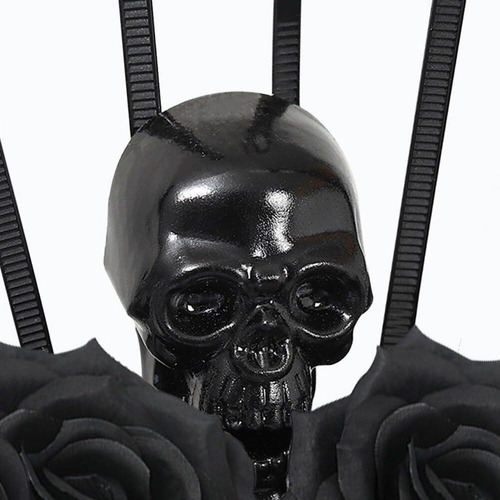 Diadema Con De Flores Góticas, Diadema Con Calavera