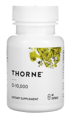 Thorne Vitamina D -10000iu X 60 Cáps