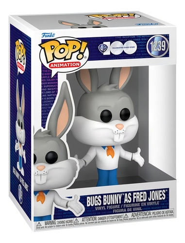 Figura Funko Pop de Bugs Bunny como Fred Jones 1239