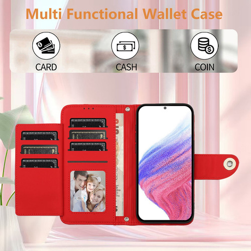 Z Funda De Piel Tipo Cartera Para Motorola E15 E14 E13