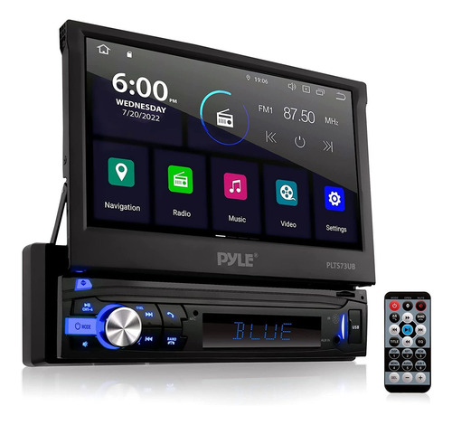 Radio De Video Estéreo Para Automóvil Pyle Plts79dub
