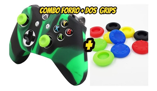 Combo Forro + Grips Para Control Xbox One