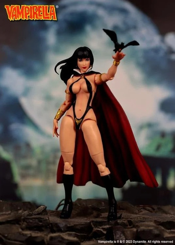 Figura Vampirella (negro) 1/12 Excusiva