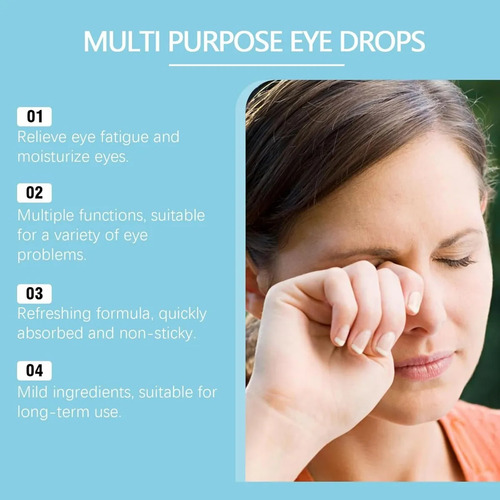 Gotas Multiusos Para Los Ojos, Gotas Para La Presbicia Para