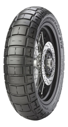 Cubierta Pirelli 150 60 17 Rally Str 66h M+s Motomercado