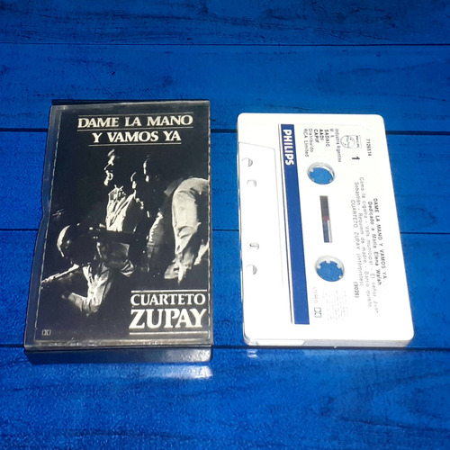 Cuarteto Zupay Dame La Mano Y Cassette Arg Maceo-disqueria