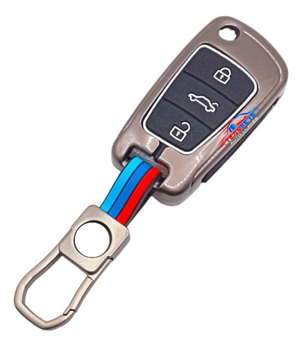 Yaa Qc Funda Llave Control Jac Sei2 Sei3 Sei4 3 Botones Flip