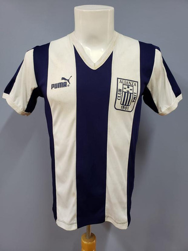 Camiseta Retro Club Alianza Lima Temporada 1987 Los Potrillo (Usado)