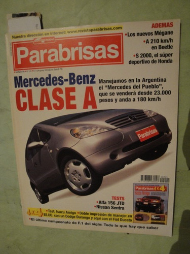 Parabrisas 245 New Beetle Sentra Alfa 156 Honda S2000 Amigo