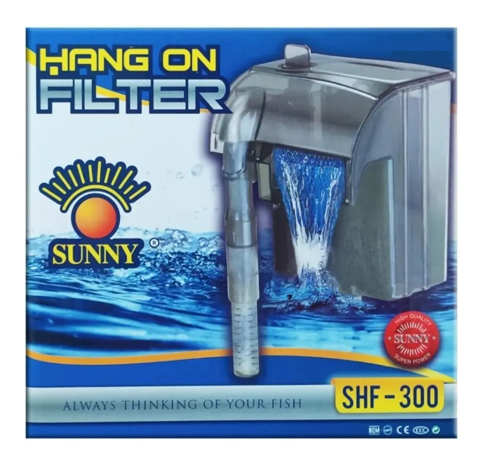 Filtro de Cascada Sunny SHF-300 para Peceras de hasta 60 L