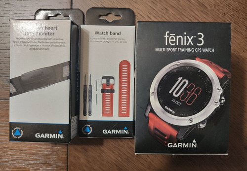 Reloj Garmin Fenix 3 + Accesorio