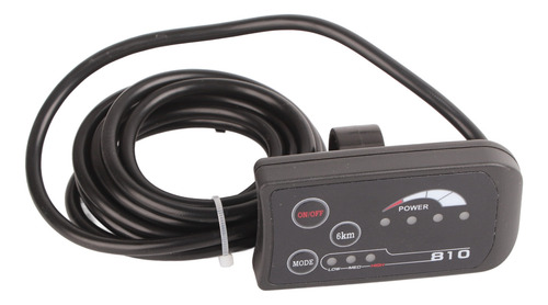 Pantalla Led De Bicicleta Eléctrica 810 Con Control De Cable