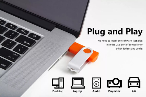 Pacote Com 30 Unidades Flash Usb 2.0 De 2 Gb Por Atacado.eq1