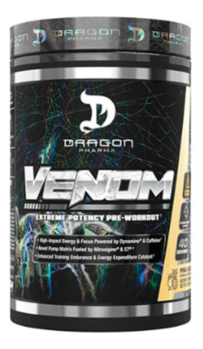 Pre Entreno Dragon Pharma Venom 40 Servs