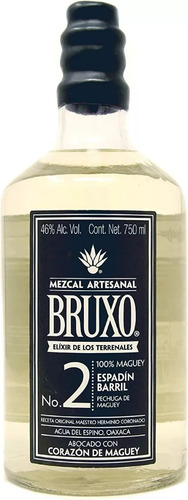 Mezcal Bruxo No 2 Pechuga De Maguey 750ml
