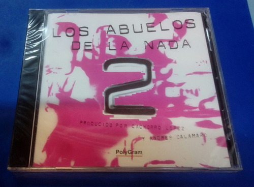 Los Abuelos De La Nada - 2 Remixes 1995 Cd Sellado Arg Jcd